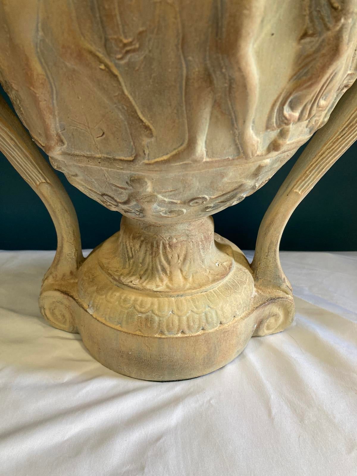 Alva Museum Relicas Townley Vase -Large Neoclassical Urn With Sculptural Handles