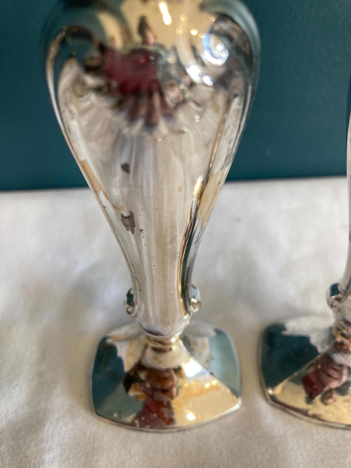 Vintage SPG Silver Salt & Pepper Shakers