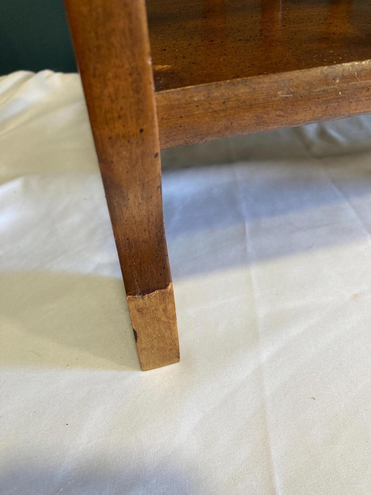 Vintage Solid Wood Magazine Rack