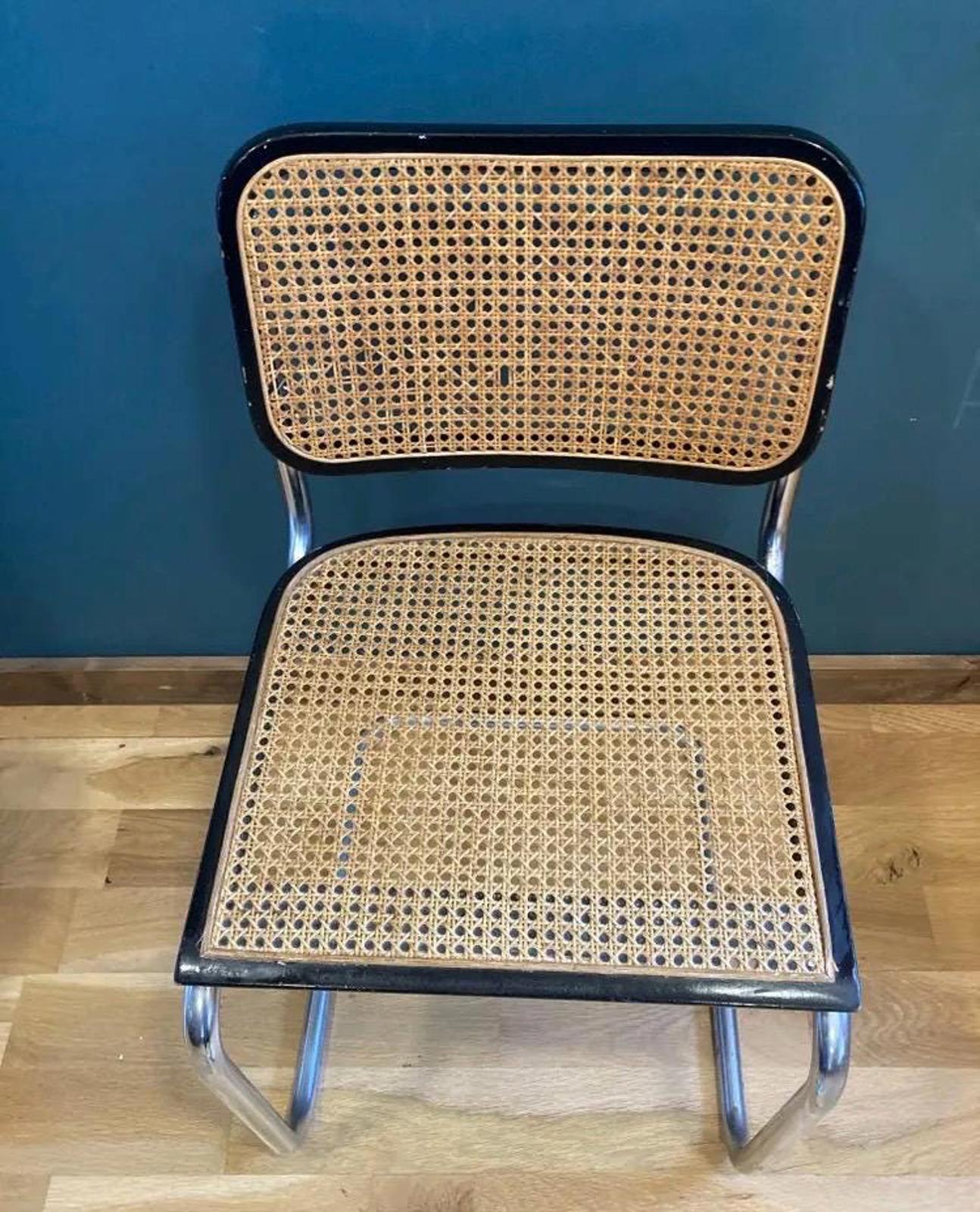 Midcentury Marcel Breuer Cantilever Cane Chair
