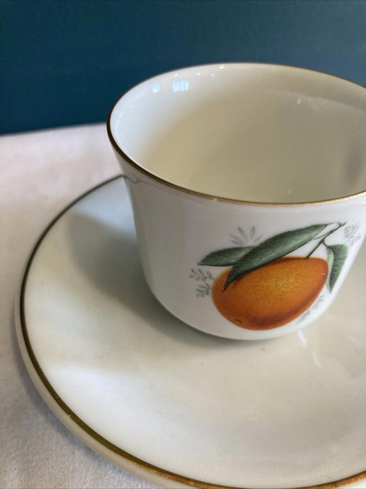 Vintage PMR Bavaria Jaeger Germany Crown E&R 1886 Demitasse Cup & Saucer