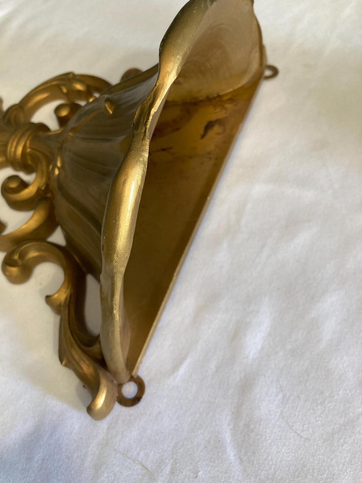 1960’s Dart Homco Gold Wall Pockets