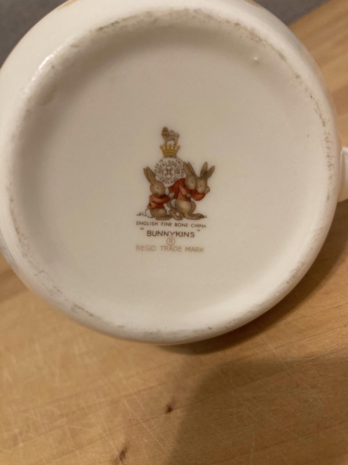 Royal Doulton Bunnykins Cup – Dollhouse Pattern