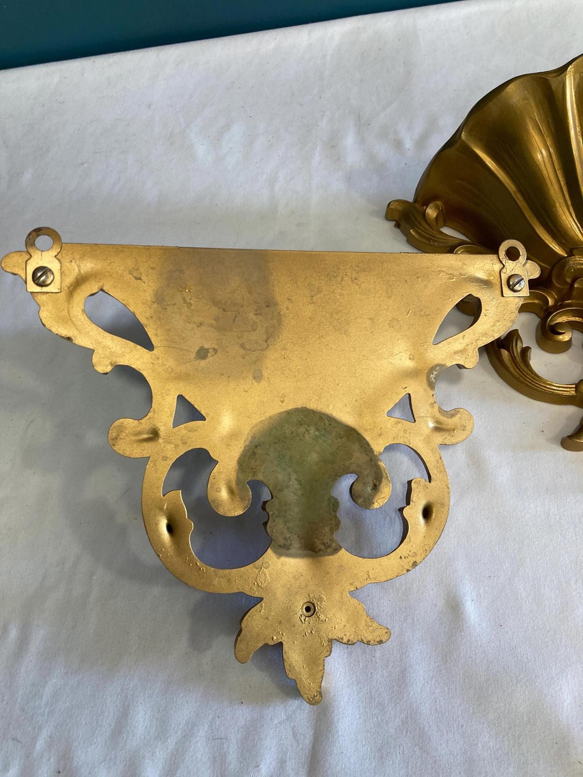 1960’s Dart Homco Gold Wall Pockets
