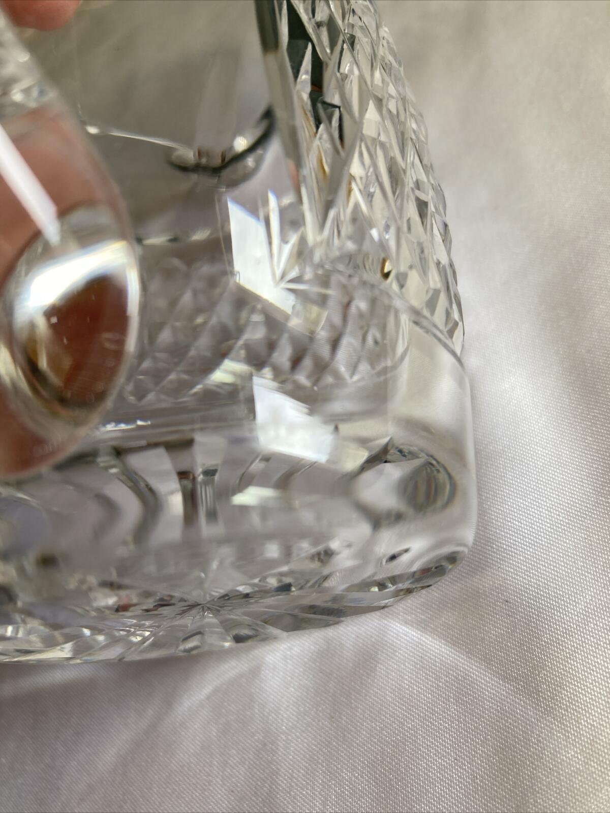 Waterford Crystal Creamer, Diamond Cut Crystal Pitcher, Vintage Waterford Ireland, Fine Crystal Serveware, Vintage Finds