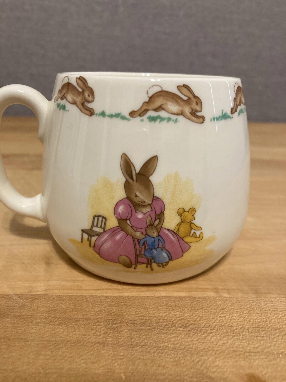 Royal Doulton Bunnykins Cup – Dollhouse Pattern