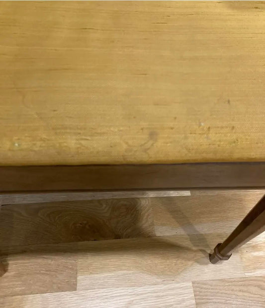 Vintage Drexel Cane Back Armchair | Upholstered Wood Accent Chair |Vintage Finds