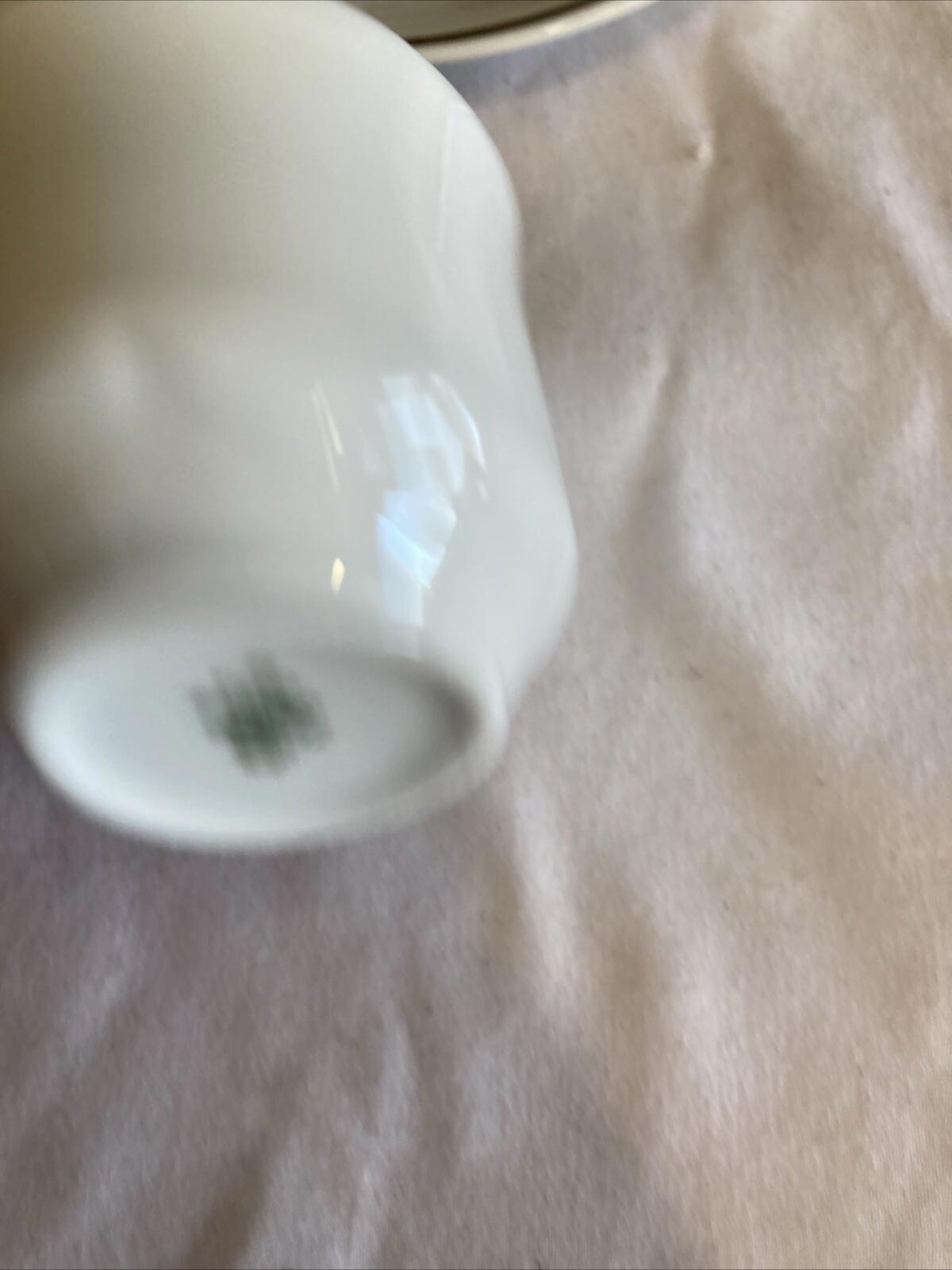 Vintage PMR Bavaria Jaeger Germany Crown E&R 1886 Demitasse Cup & Saucer