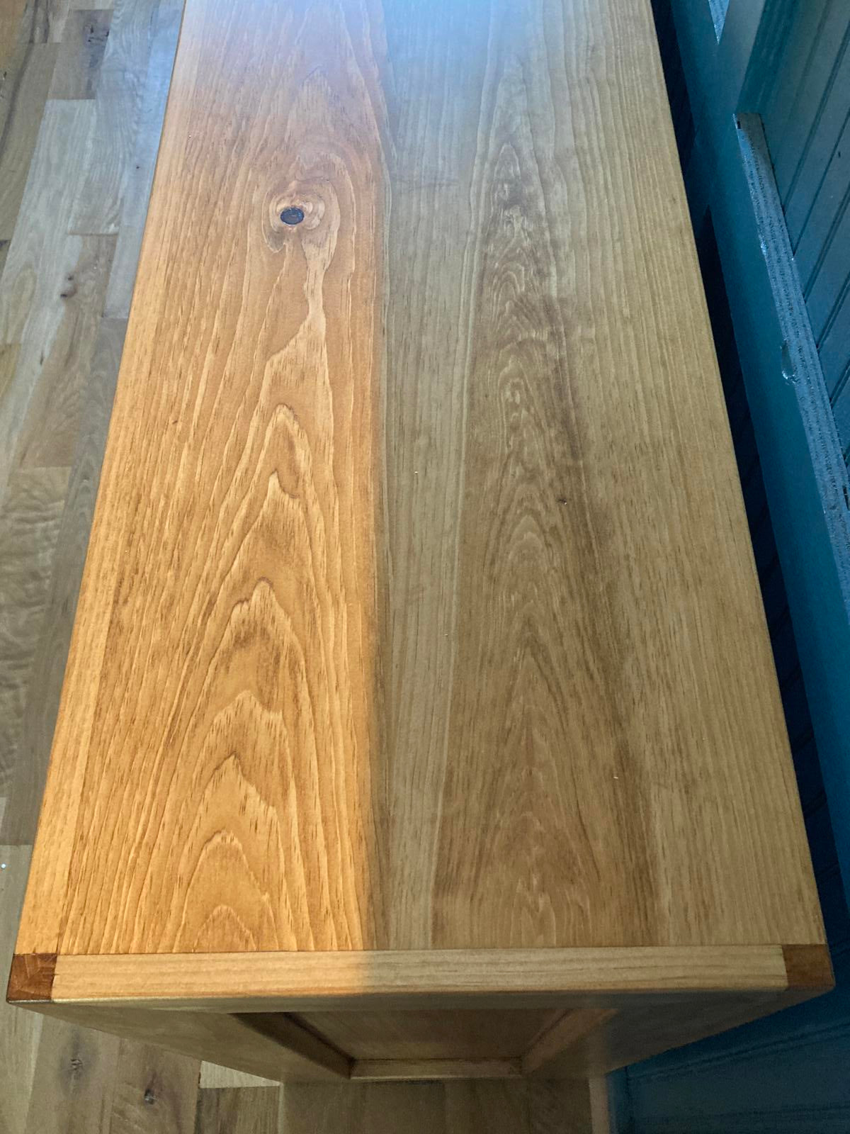 New Handcrafted Solid Wood Sideboard Buffet with Six Drawers