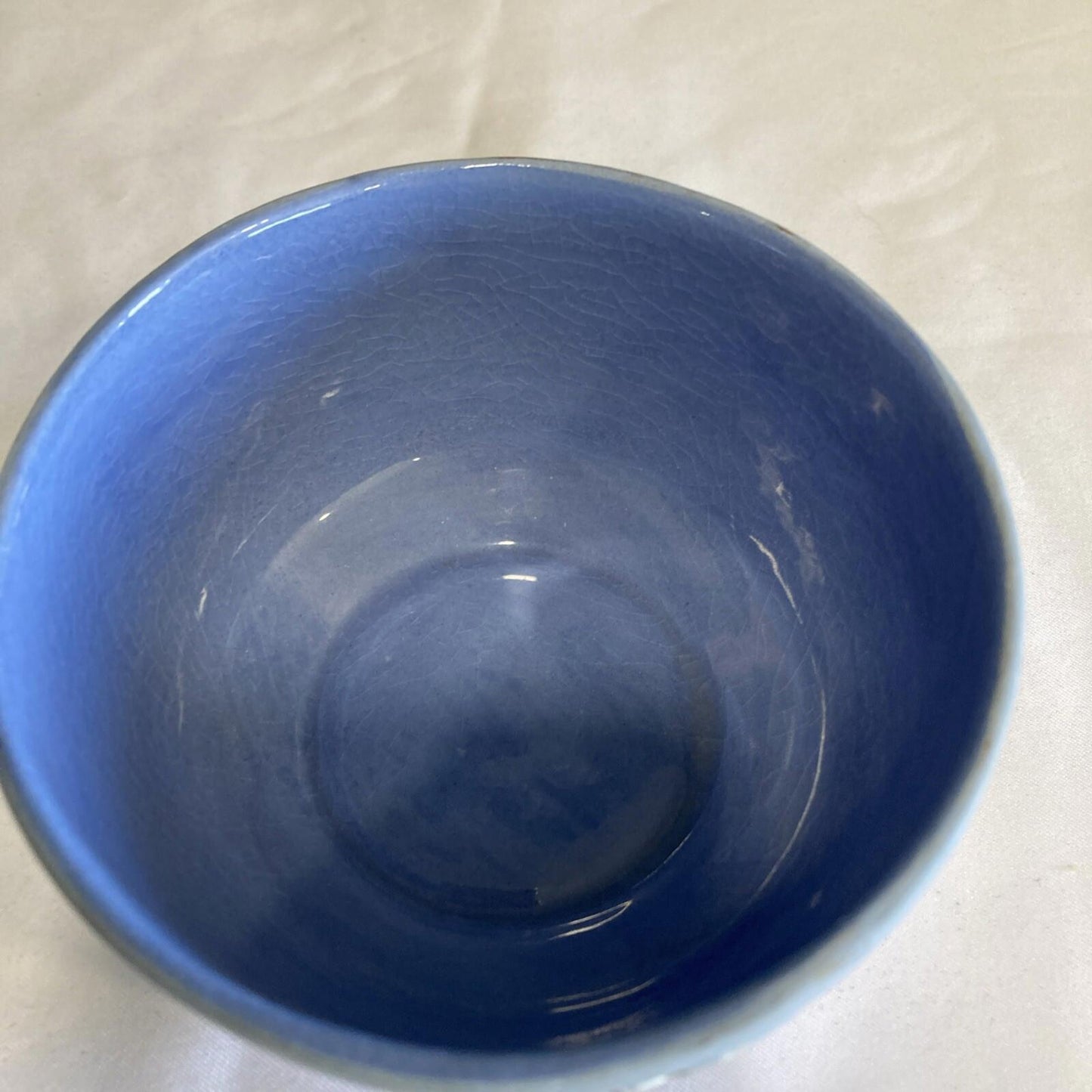 Vintage Blue Jasperware Creamer & Bowl Set –Classic Greek Relief Made in England