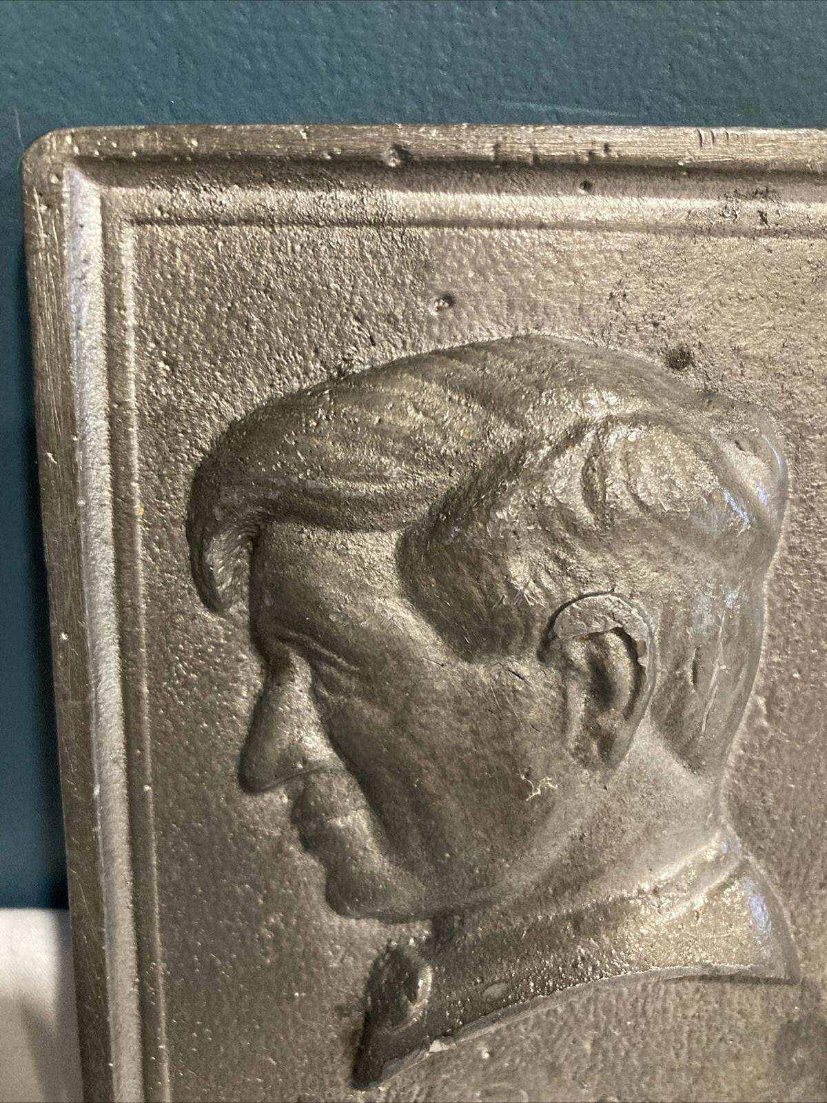 Midcentury Will Rogers Metal Wall Plaque – Western Americana Decor