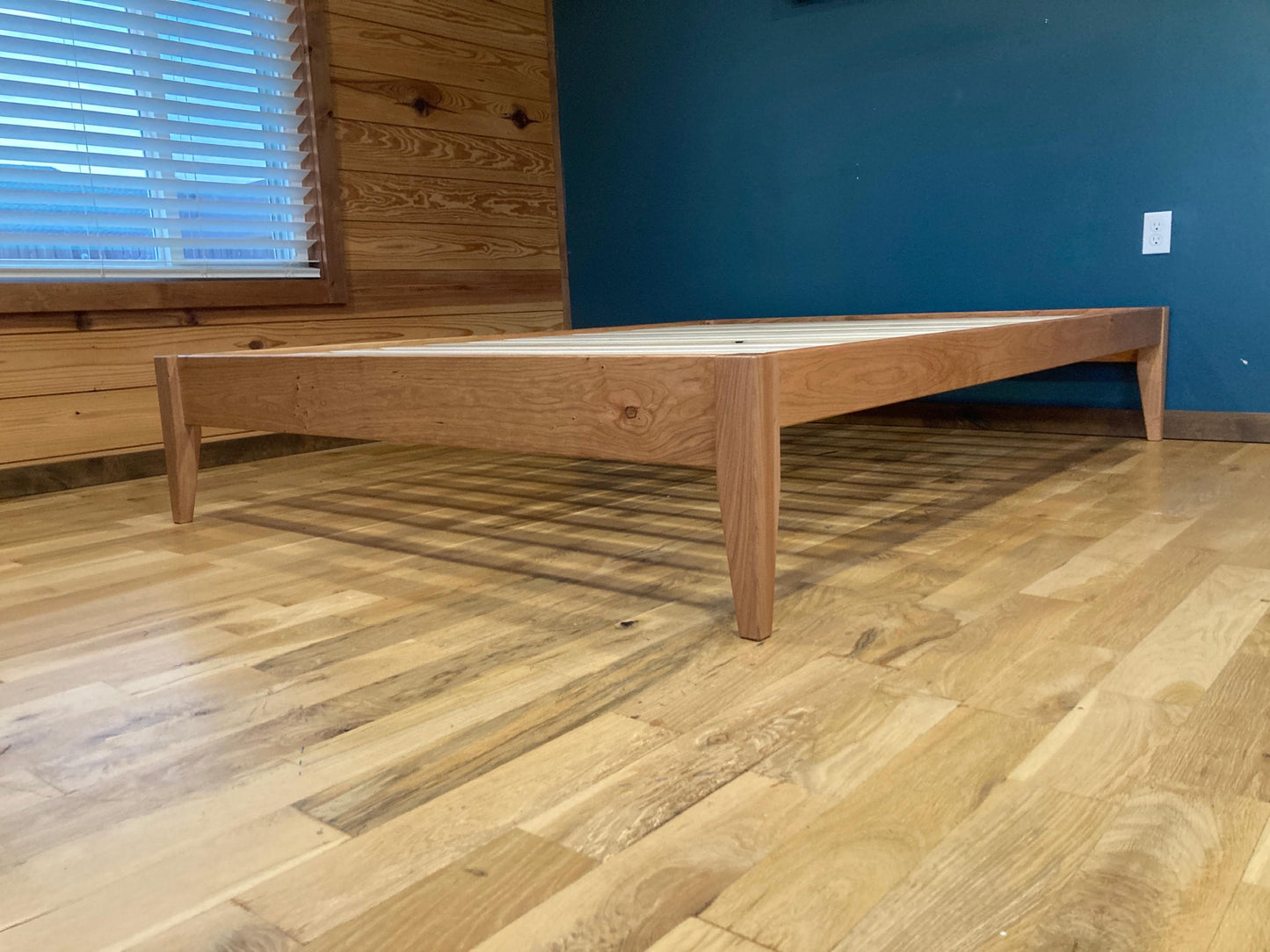 New Handmade Solid Cherry Platform Bed Frame