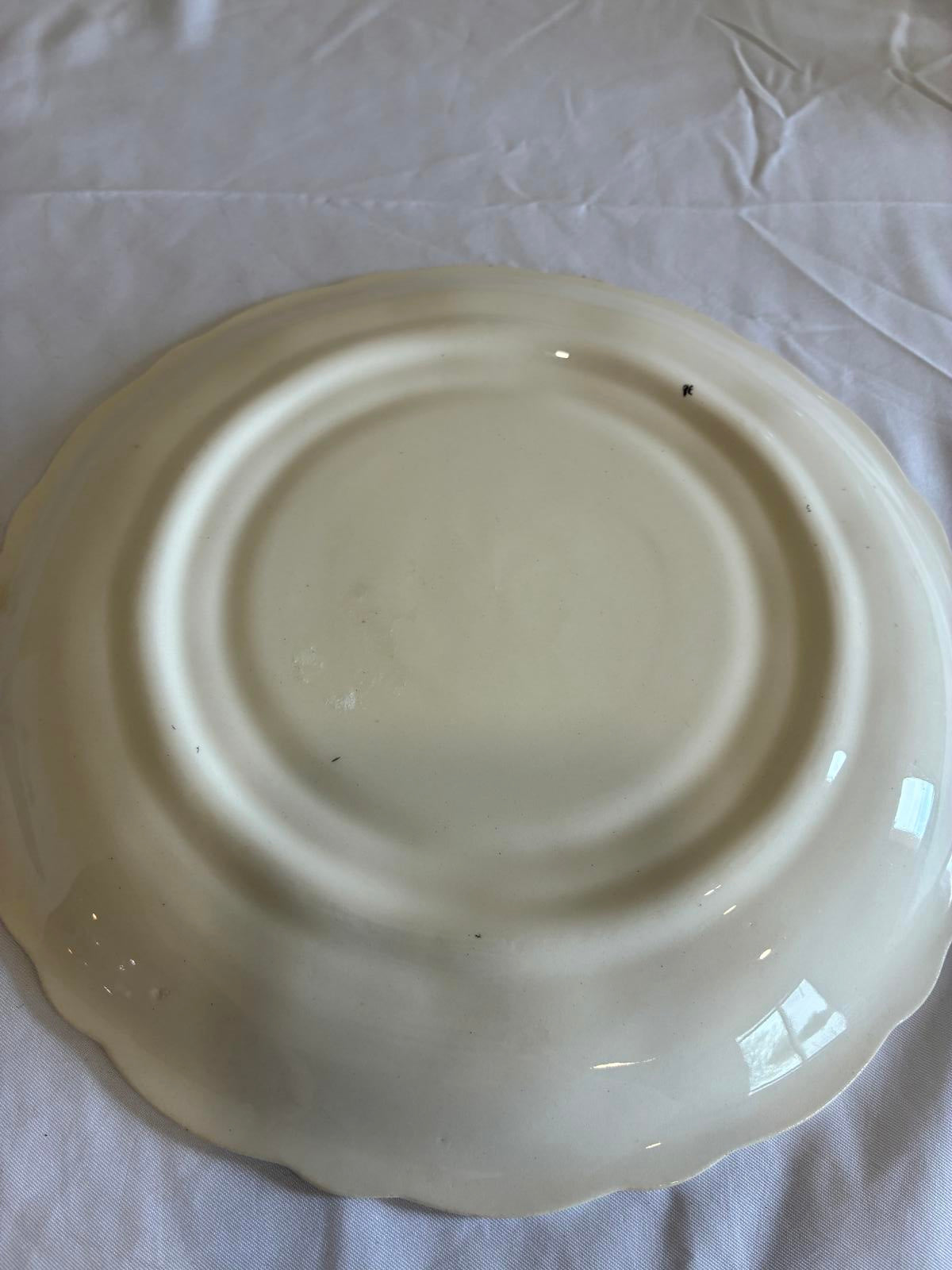 Vintage Deviled Egg Plate Pinecone Design White Serving Platter Retro Kitchen