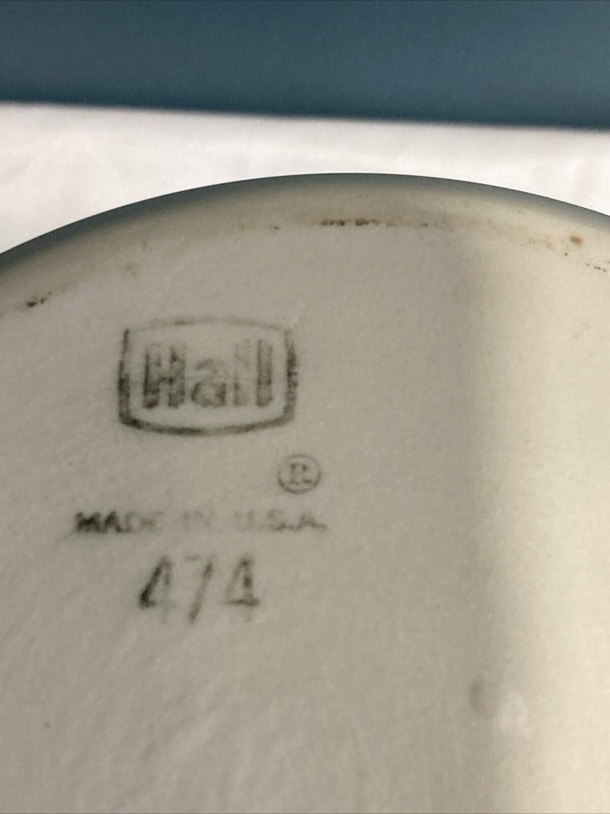 Vintage Hall USA Pottery Crock Ambiance Stoneware Utensil Holder Kitchen Crock