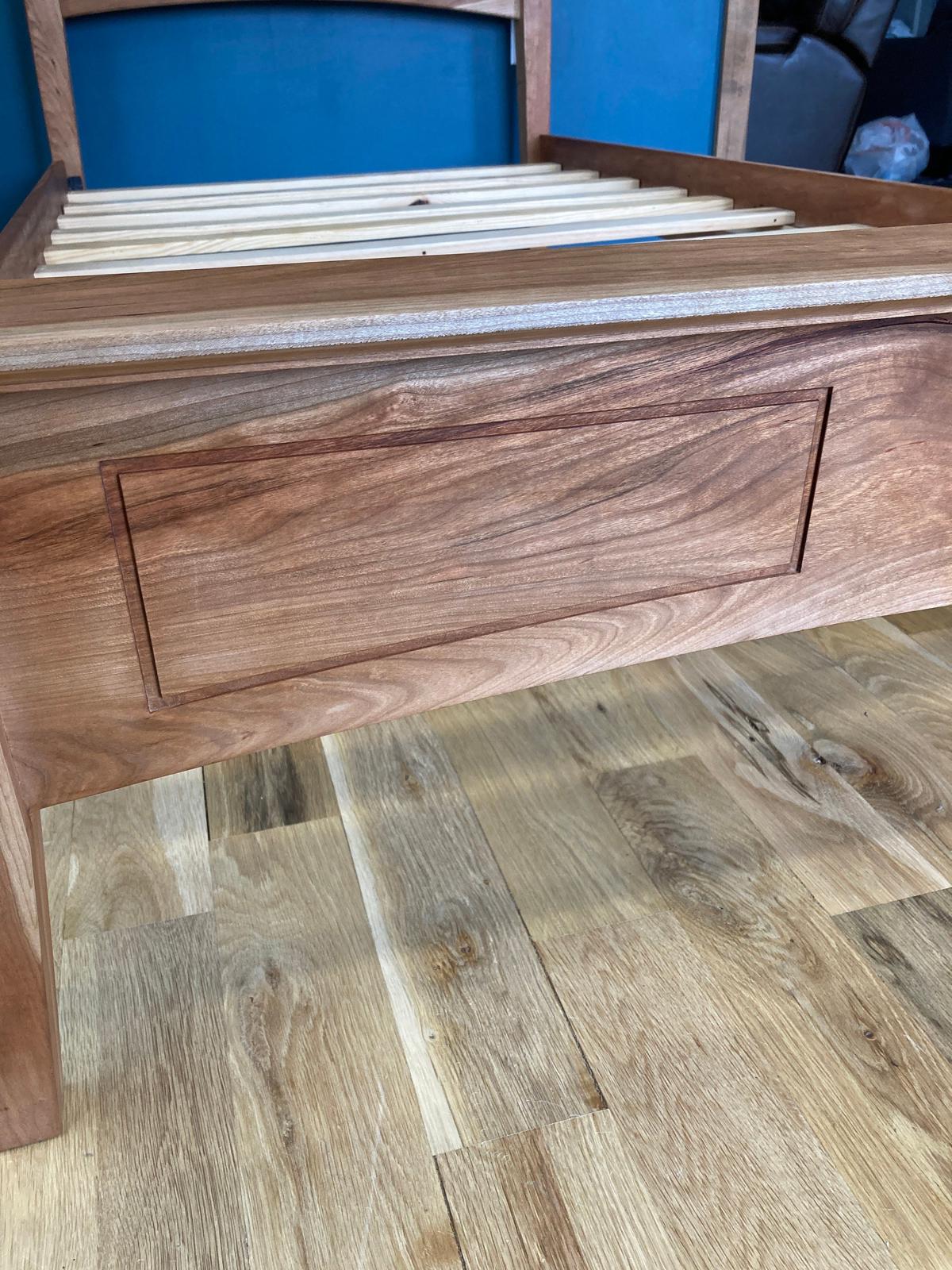 view of the footboard
