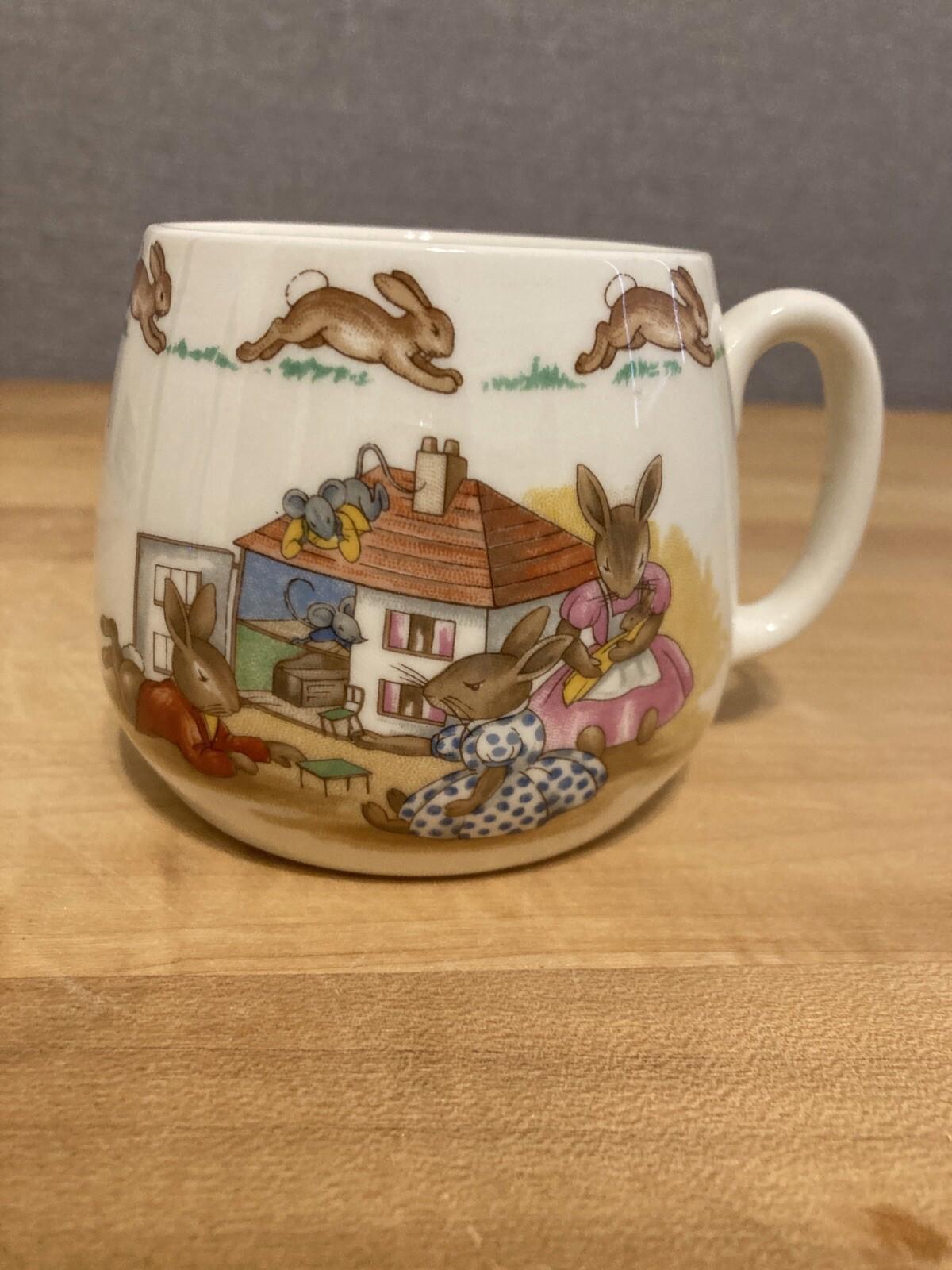 Royal Doulton Bunnykins Cup – Dollhouse Pattern