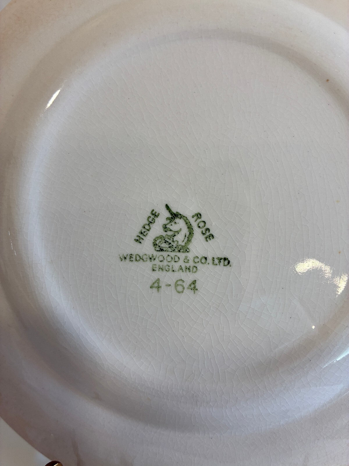 Vintage Wedgwood 7" Plates Set of 6, Embossed Floral Rim, England