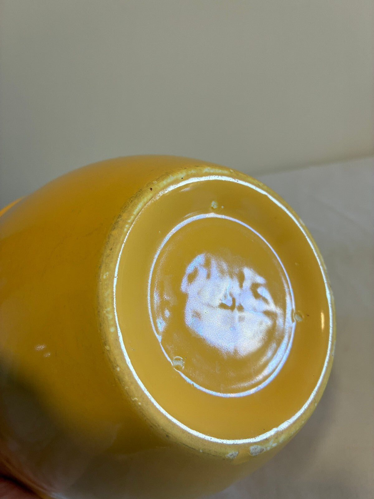 Vintage Fiesta Yellow #3 Mixing Bowl | Homer Laughlin Fiestaware Nesting Bowl