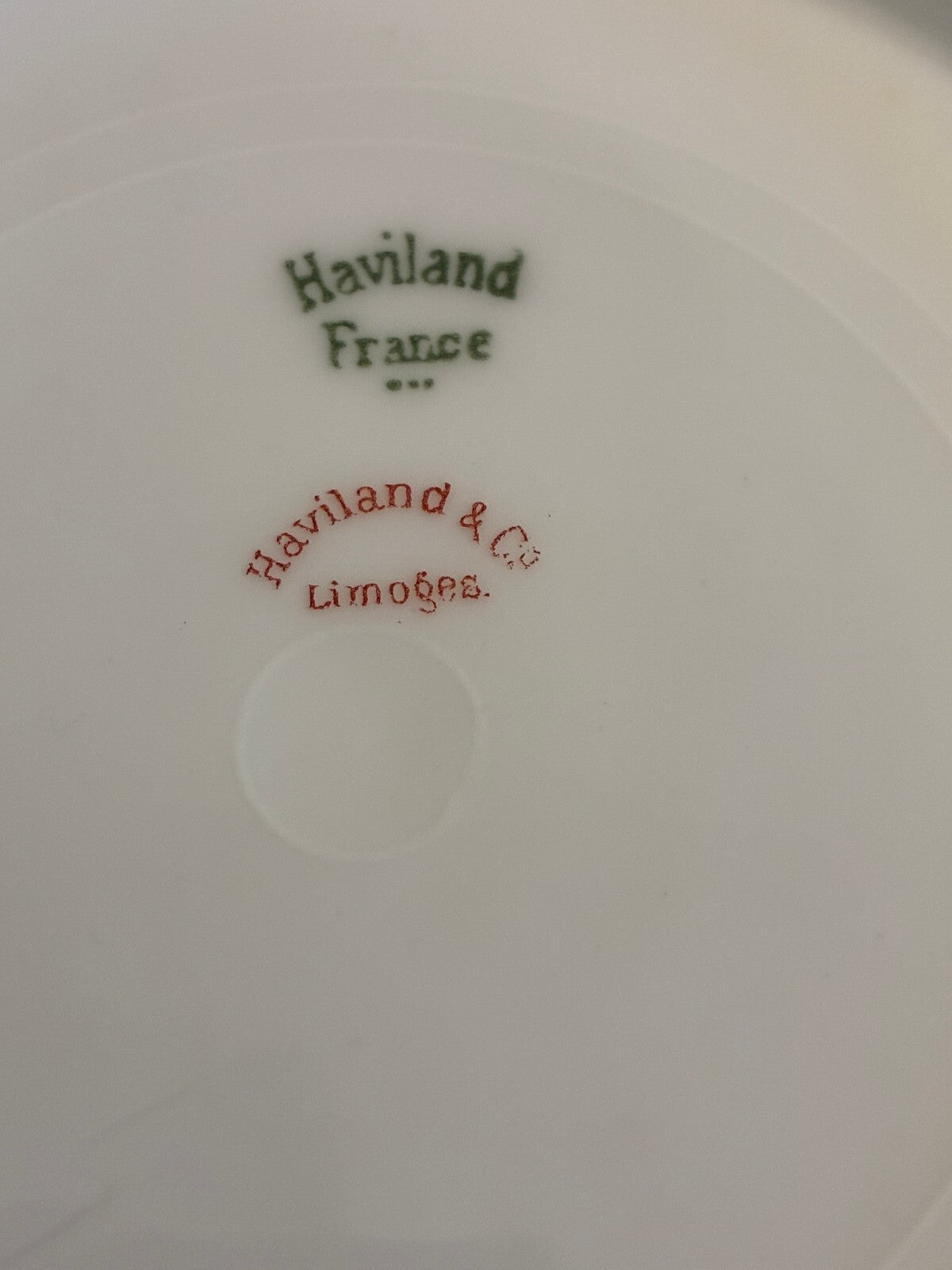Antique Haviland & Co Limoges Domed Butter Dish | Gold Gilt Handles, France