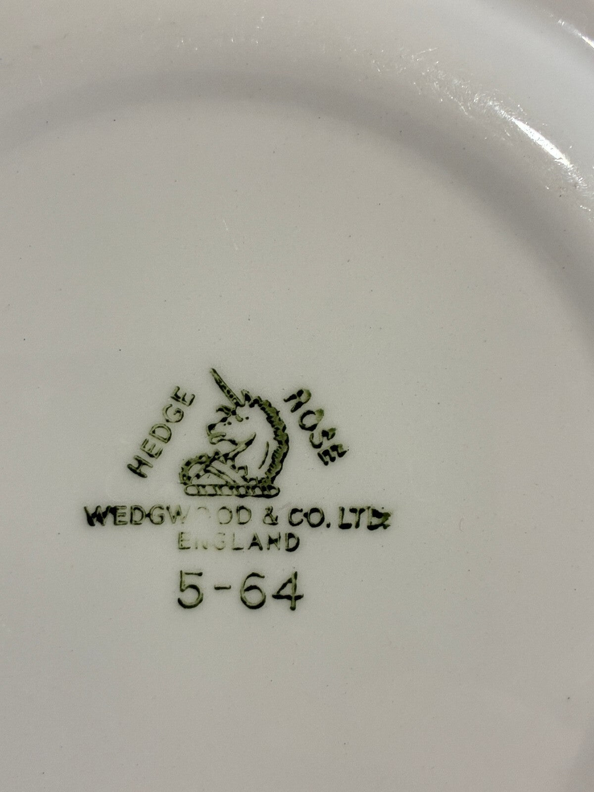 Vintage Wedgwood 7" Plates Set of 4, Embossed Floral Rim, England