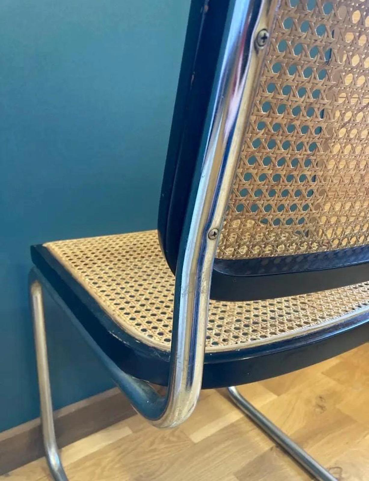 Midcentury Marcel Breuer Cantilever Cane Chair