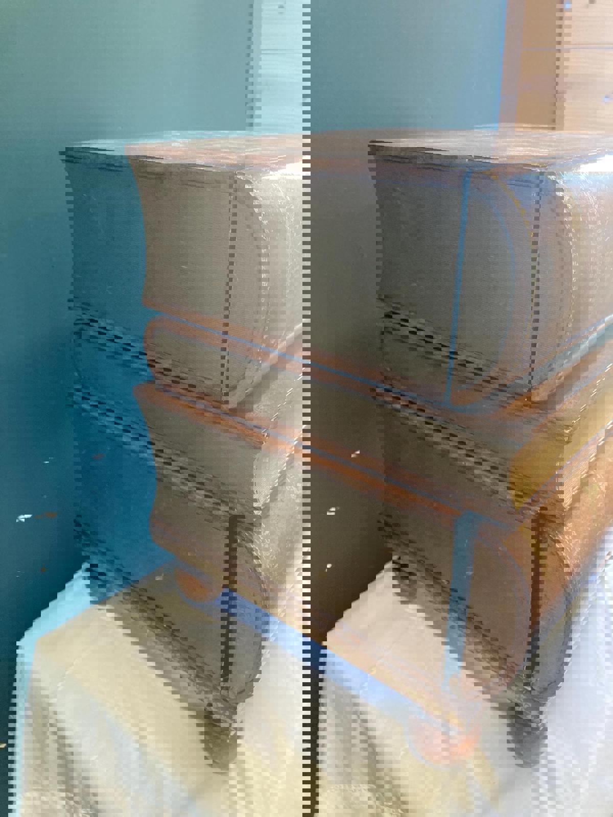 Maitland-Smith Stacked Books Side Table