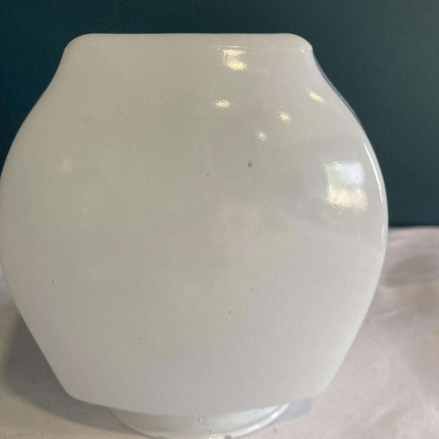 Vintage Mid-Century Milk Glass Star Sconce Shade – Globe Light Cover