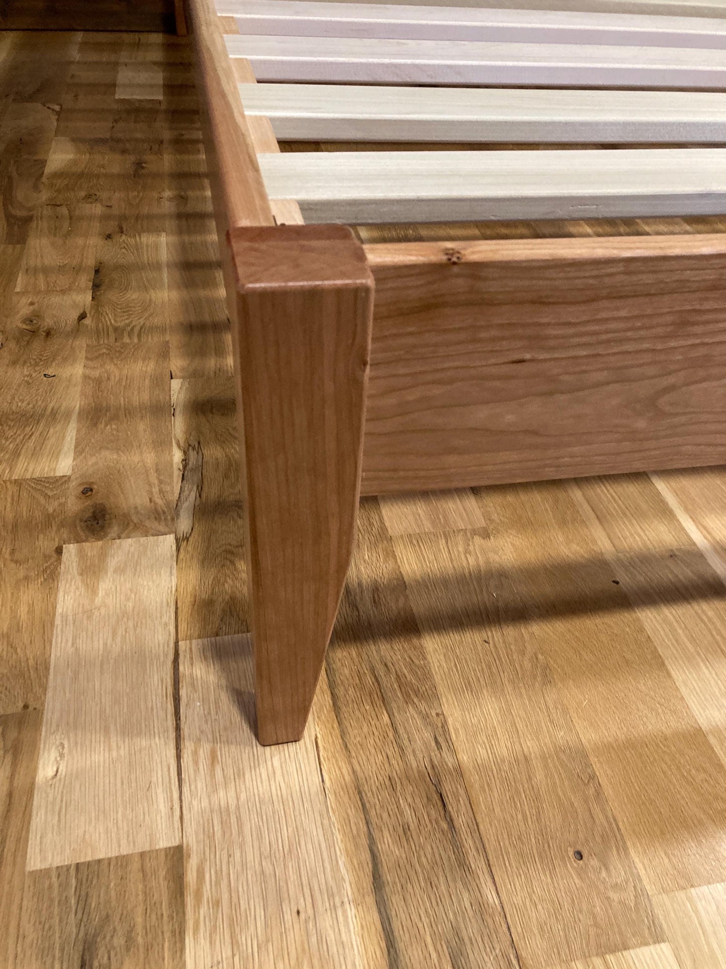 New Handmade Solid Cherry Platform Bed Frame