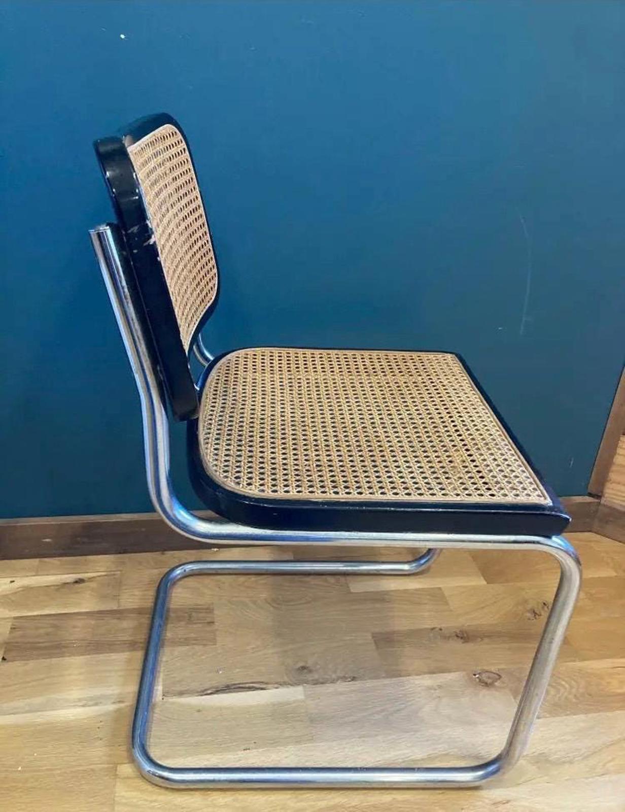 Midcentury Marcel Breuer Cantilever Cane Chair
