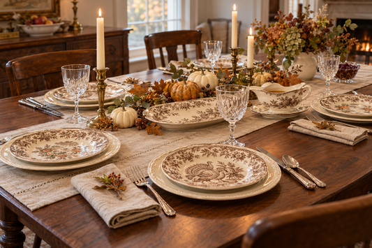 How to Incorporate Vintage Dishes Into Your Thanksgiving Table