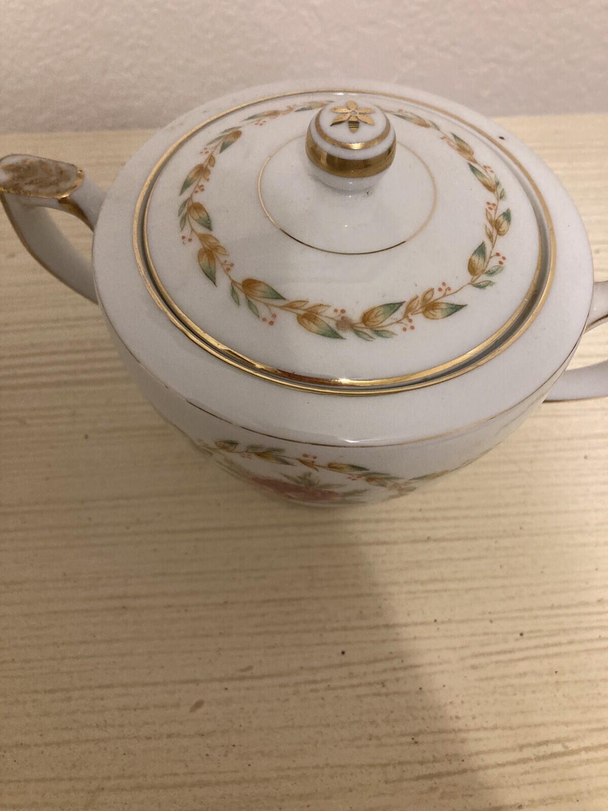Mikado China Laurel Creamer and Sugar Bowl Set, Occupied Japan Porcelain, Rose Floral China, Vintage Tea Service, Vintage Finds