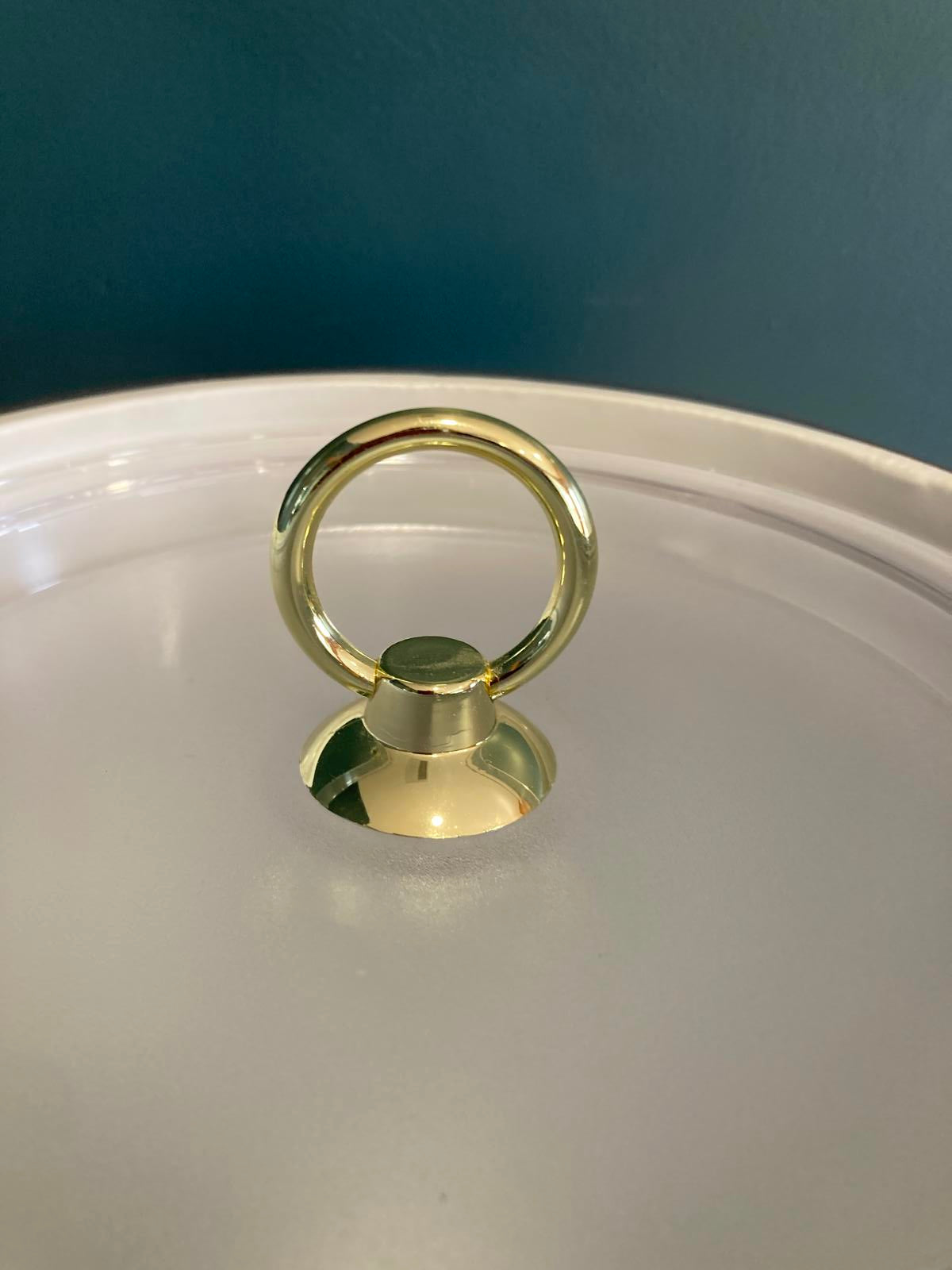 Vintage Gold Ice Bucket Mid Century Barware Made in USA