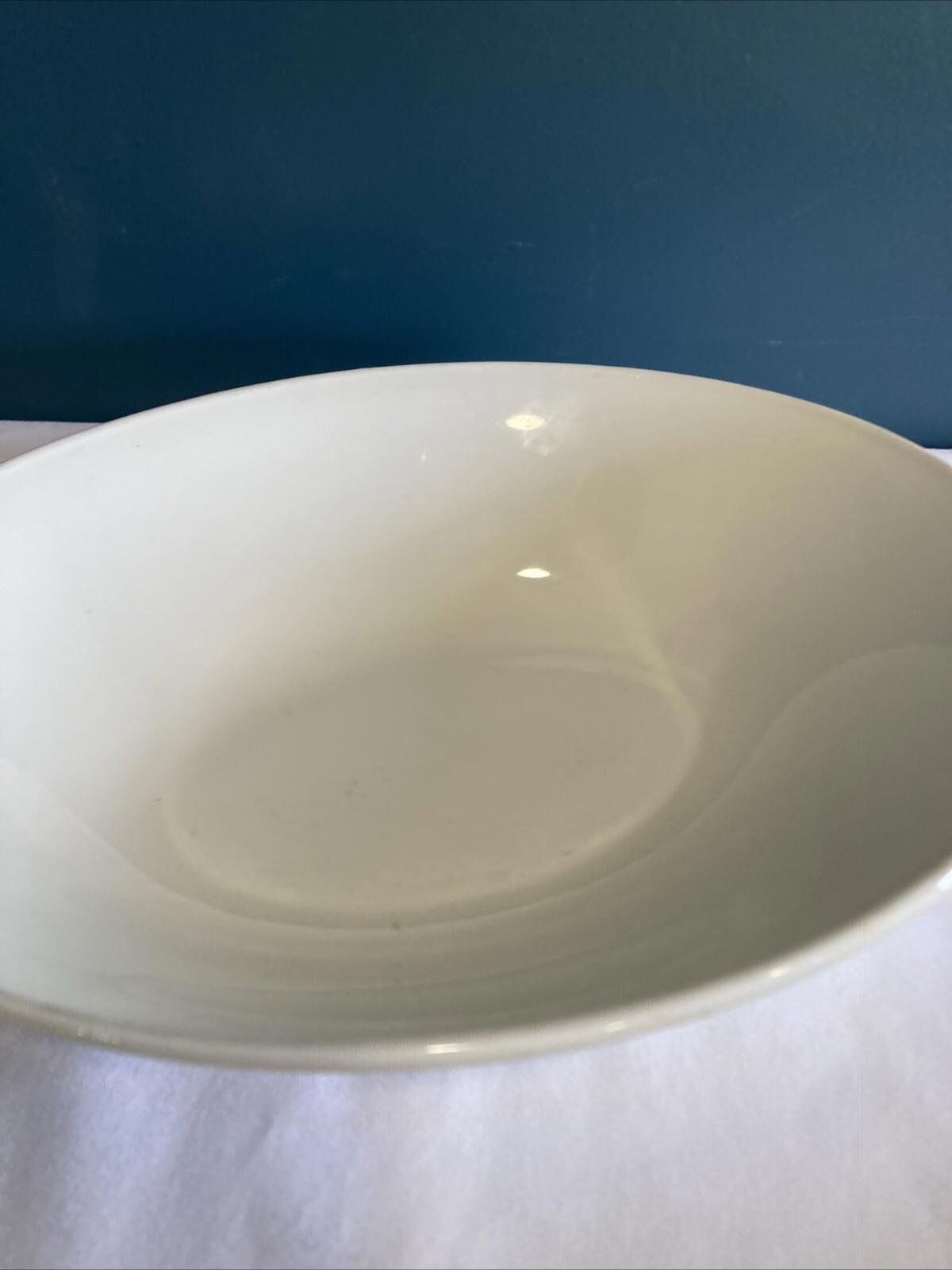 Vintage Johnson Brothers Heritage White Oval Serving Bowl 9” Made in England