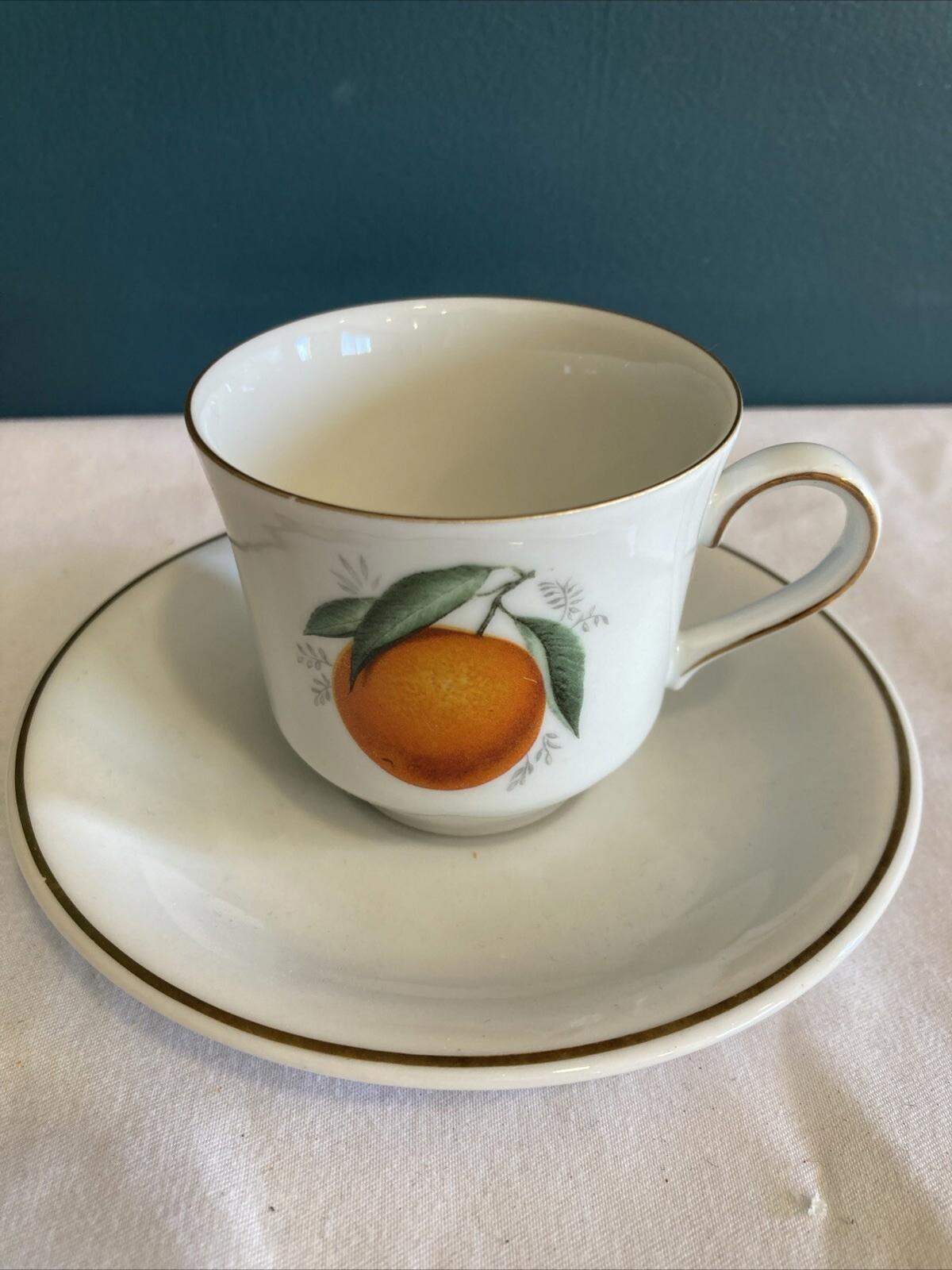 Vintage PMR Bavaria Jaeger Germany Crown E&R 1886 Demitasse Cup & Saucer