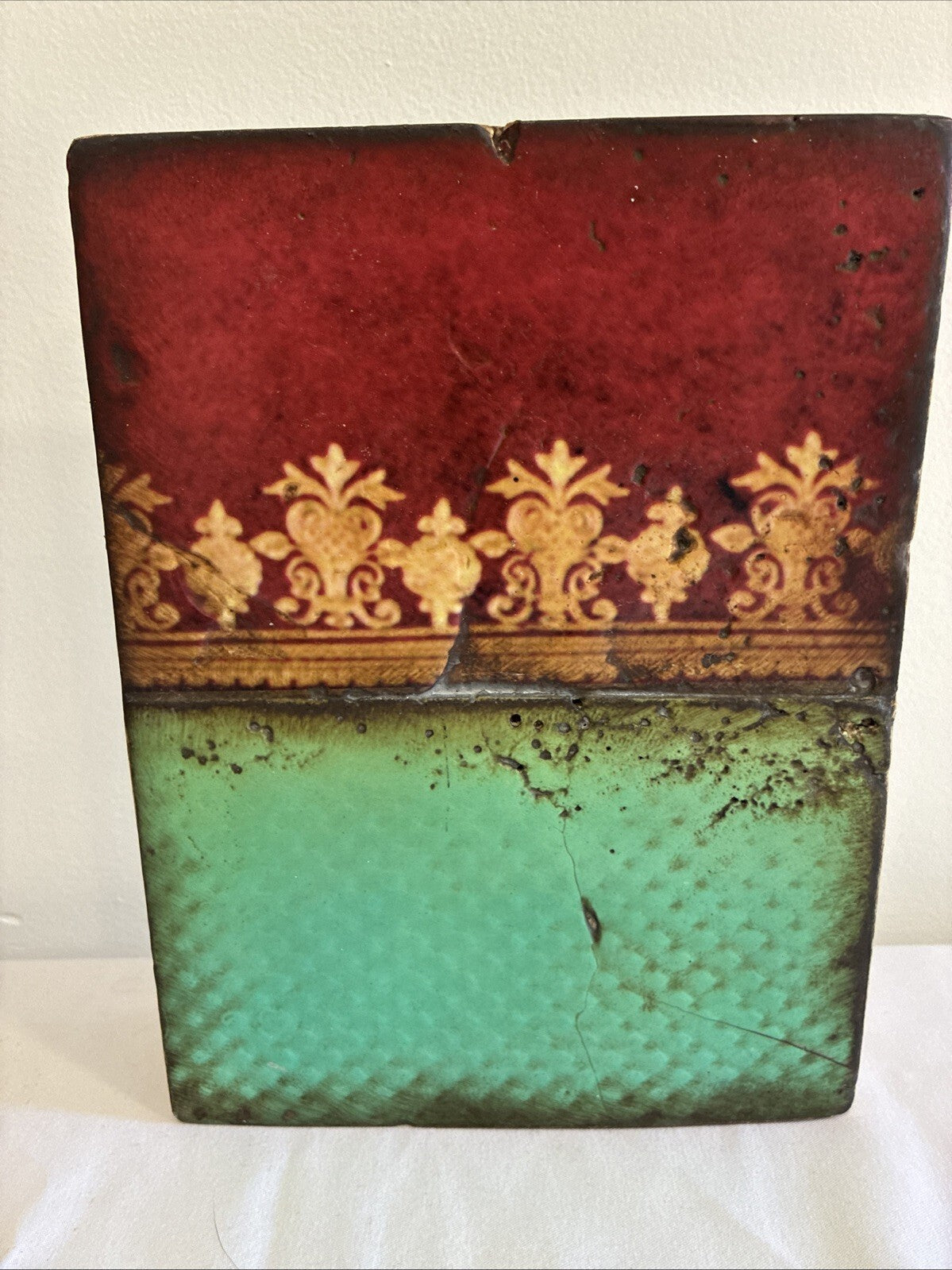 Sid Dickens T-200 Chambre Memory Block Wall Tile Mixed Media Art