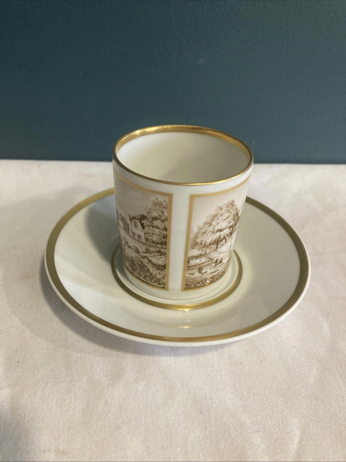 Vintage Schaffer West Germany Demitasse Cup & Saucer – Waterloother Zu Osnabruck