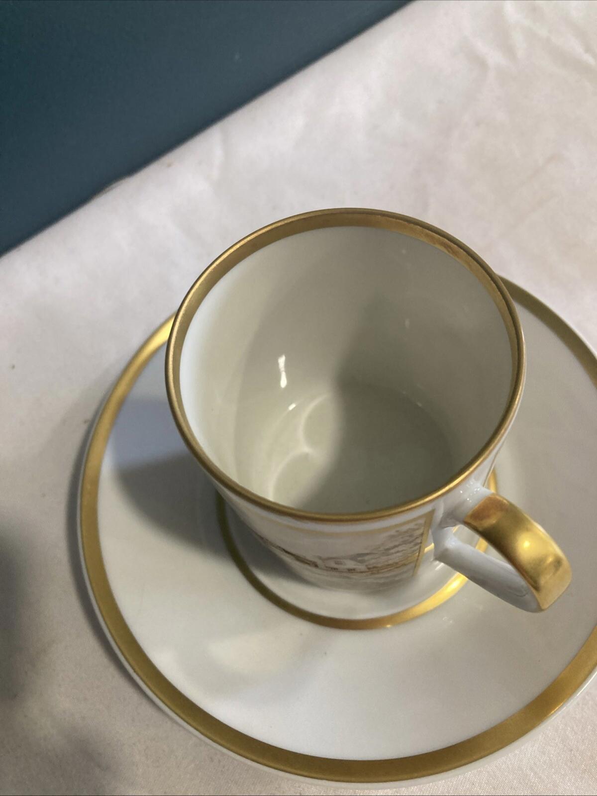 Vintage Schaffer West Germany Demitasse Cup & Saucer – Waterloother Zu Osnabruck