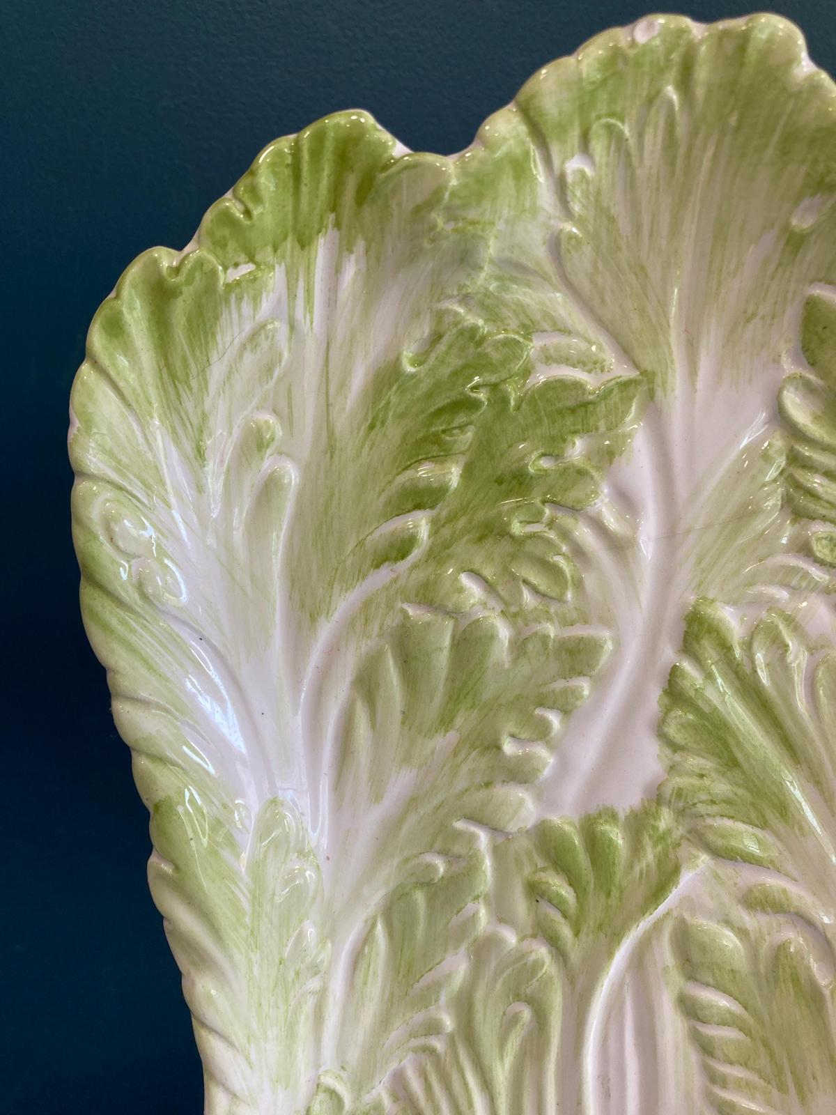 Vintage Italian Celery Serving Plate