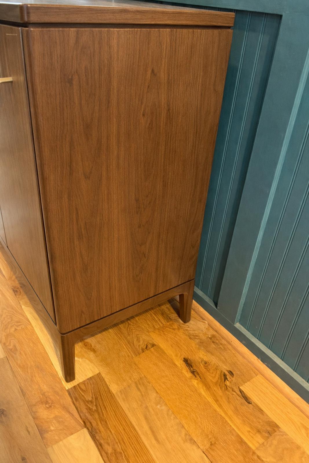 Handmade Solid Wood Sideboard – Solid Wood Modern Cabinet, Custom Hardwood Console, Made in USA