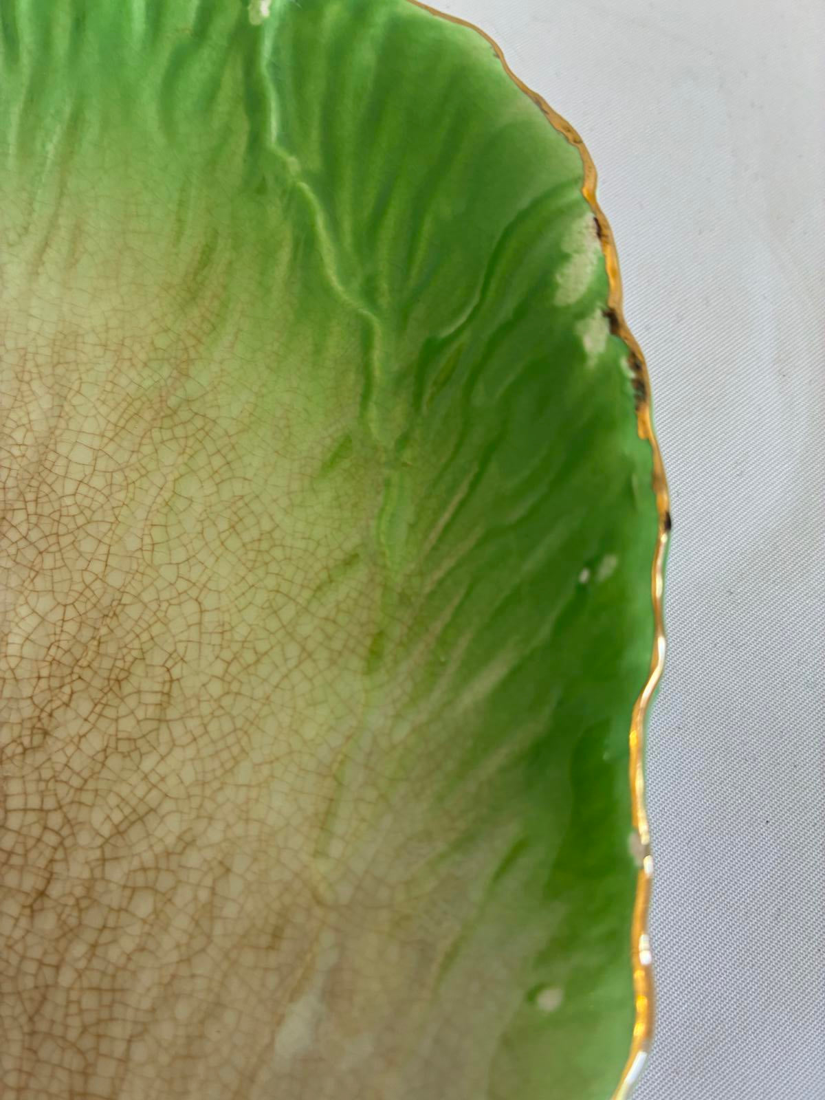 Vintage Ceramic Celery Dish, Hand Painted Vegetable Serving Tray Mid-Century