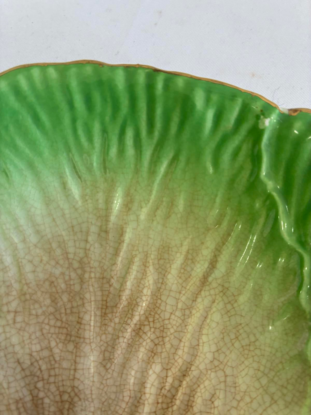 Vintage Ceramic Celery Dish, Hand Painted Vegetable Serving Tray Mid-Century