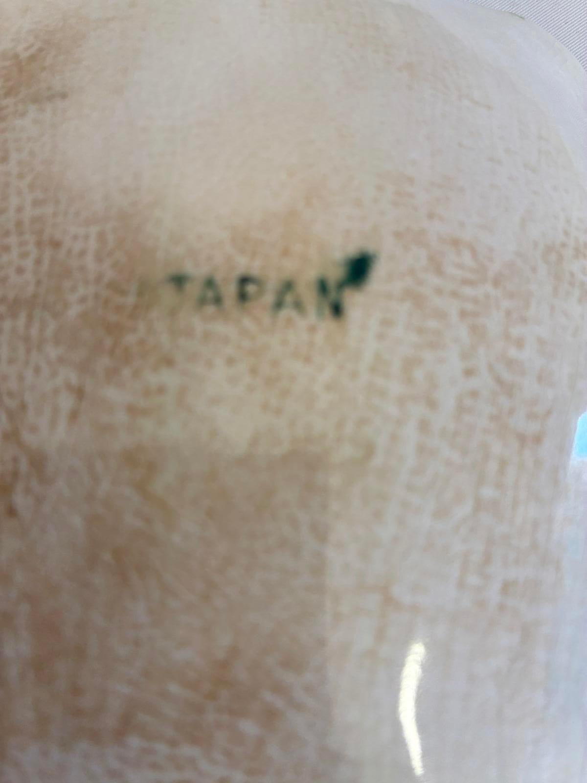 Vintage Ceramic Celery Dish, Hand Painted Vegetable Serving Tray Mid-Century