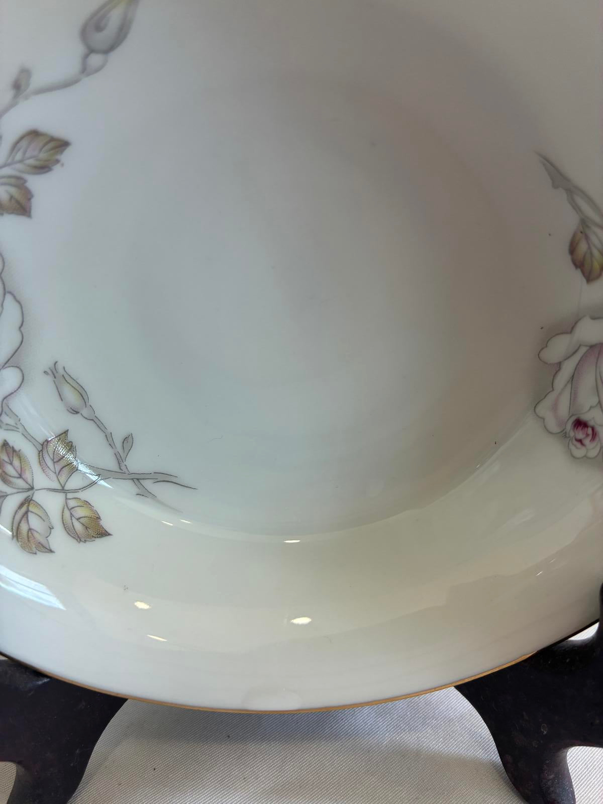 Set of 12 Johann Haviland Sweetheart Rose Bowls, Bavaria Germany Floral China