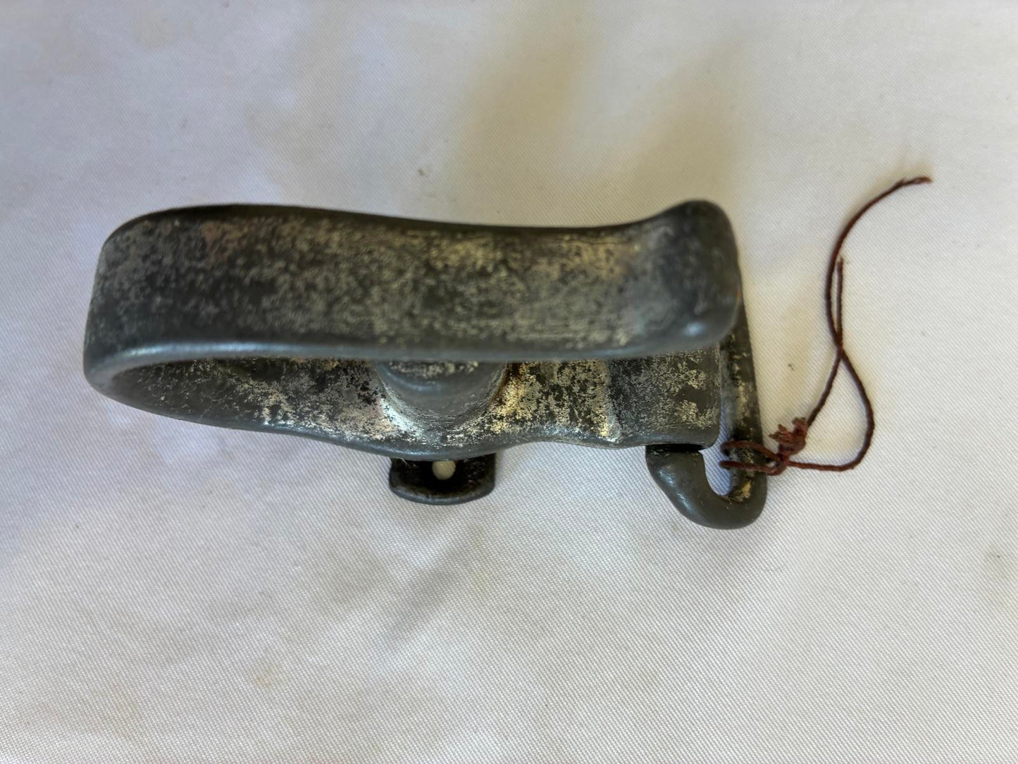 Vintage Metal Swivel Hook,Industrial Primitive Utility Hook,Rustic Barn Hardware