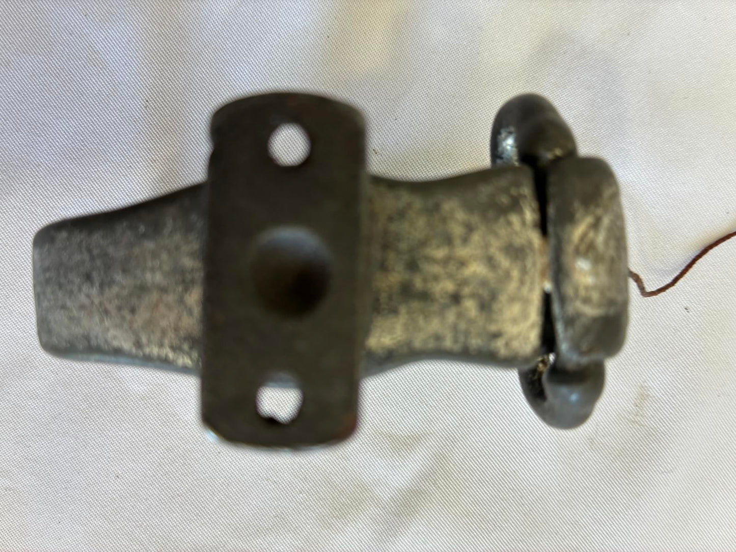Vintage Metal Swivel Hook,Industrial Primitive Utility Hook,Rustic Barn Hardware