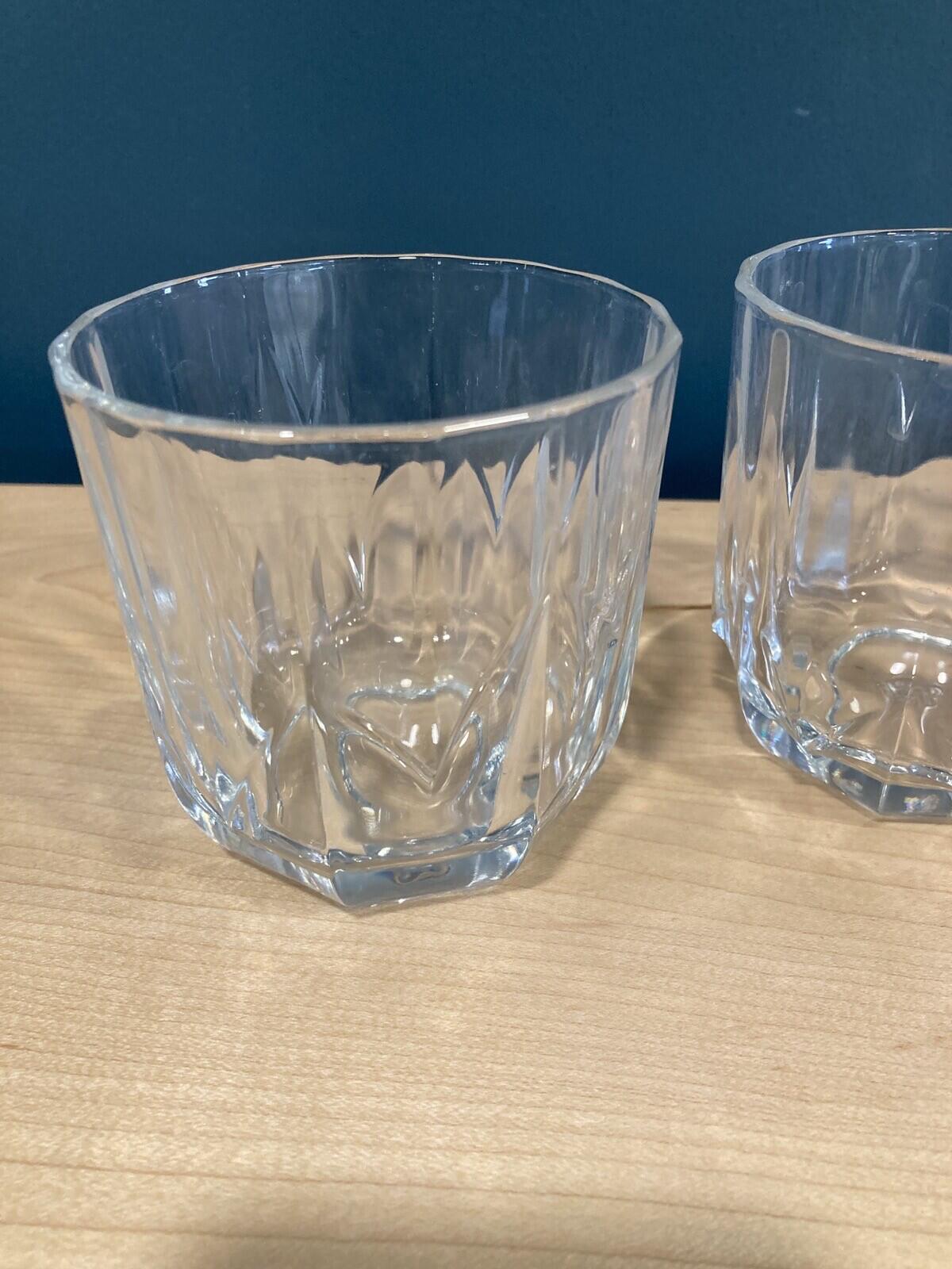 Vintage Pasabahce Old Fashioned Glasses Cocktail Whiskey Low Ball, set of 3