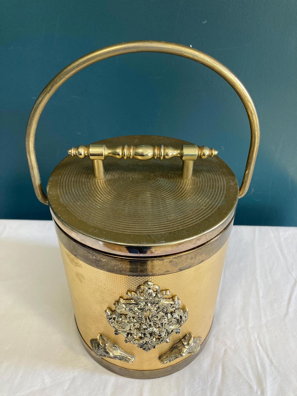Vintage Horse Head & Crest Small Ice Bucket