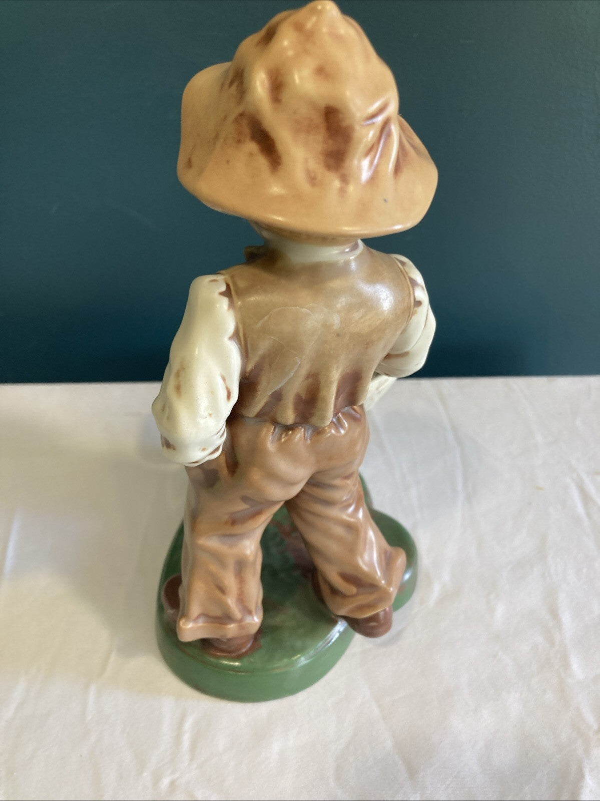Vintage Boy with Goose Holland Figurine Mold