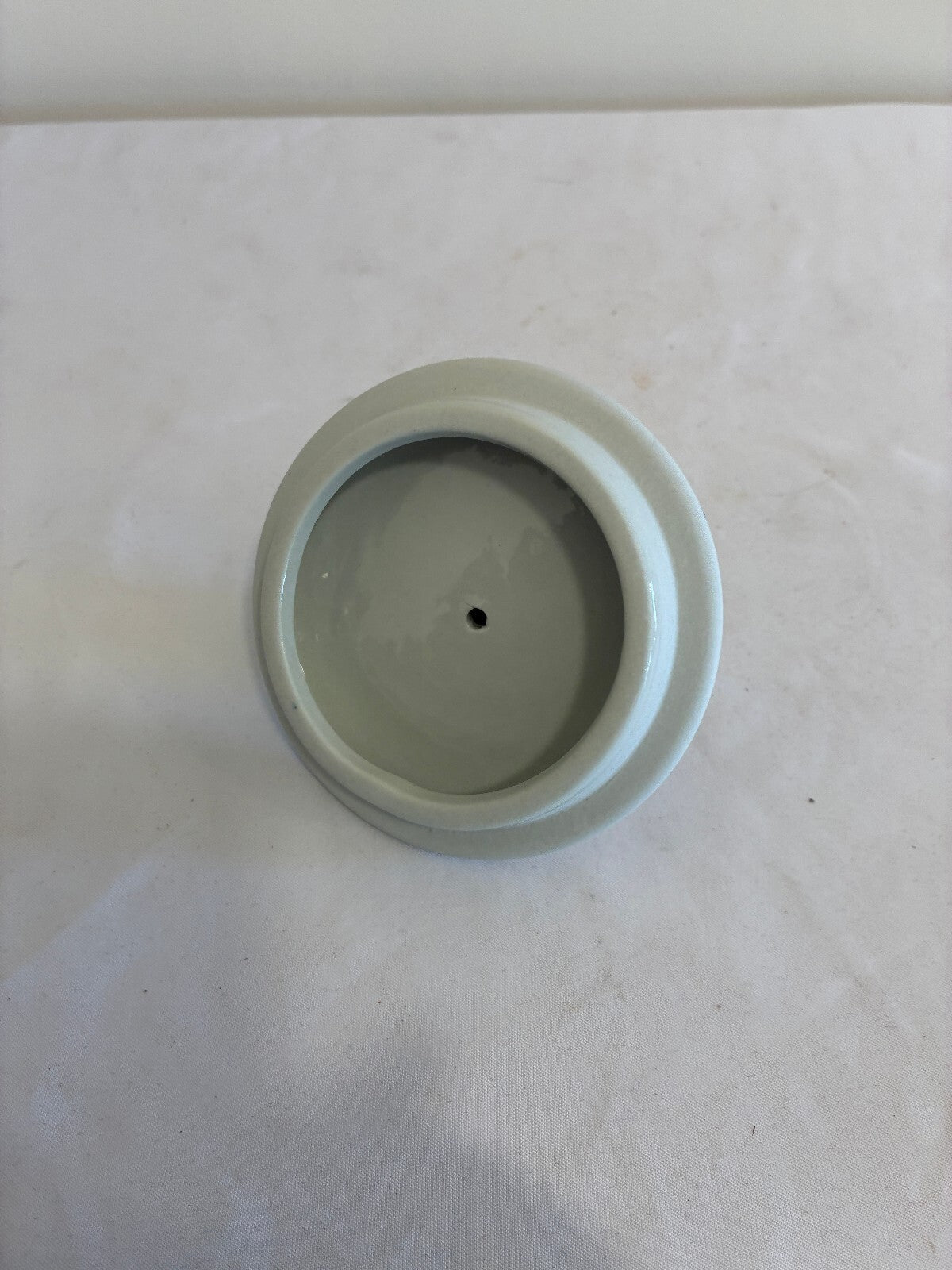Vintage The Bombay Company Blue and White Lidded Dish, Chinoiserie Trinket Bowl