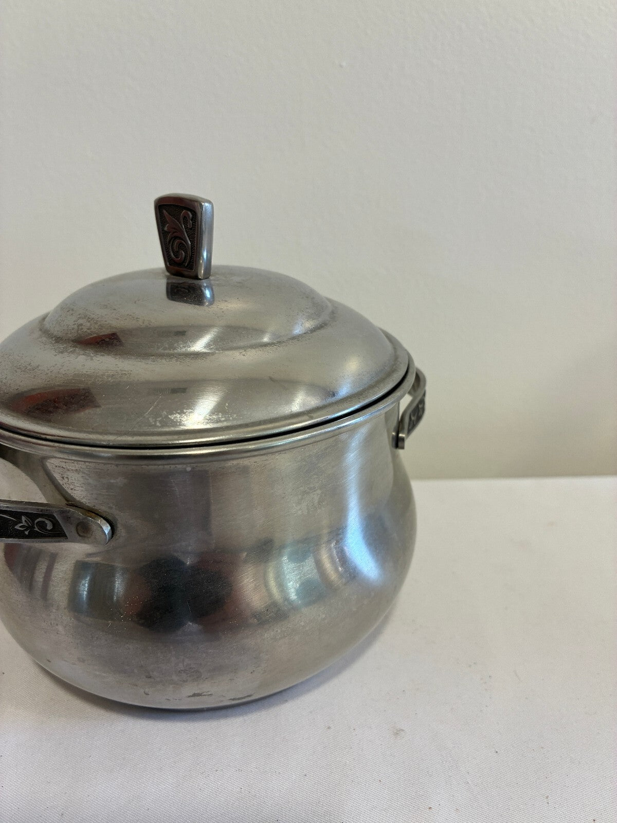 Vintage Monterey Stainless Covered Serving Bowl, Made in Japan, Mid Century Lidded Bowl, Traditional Holloware, Stainless Steel